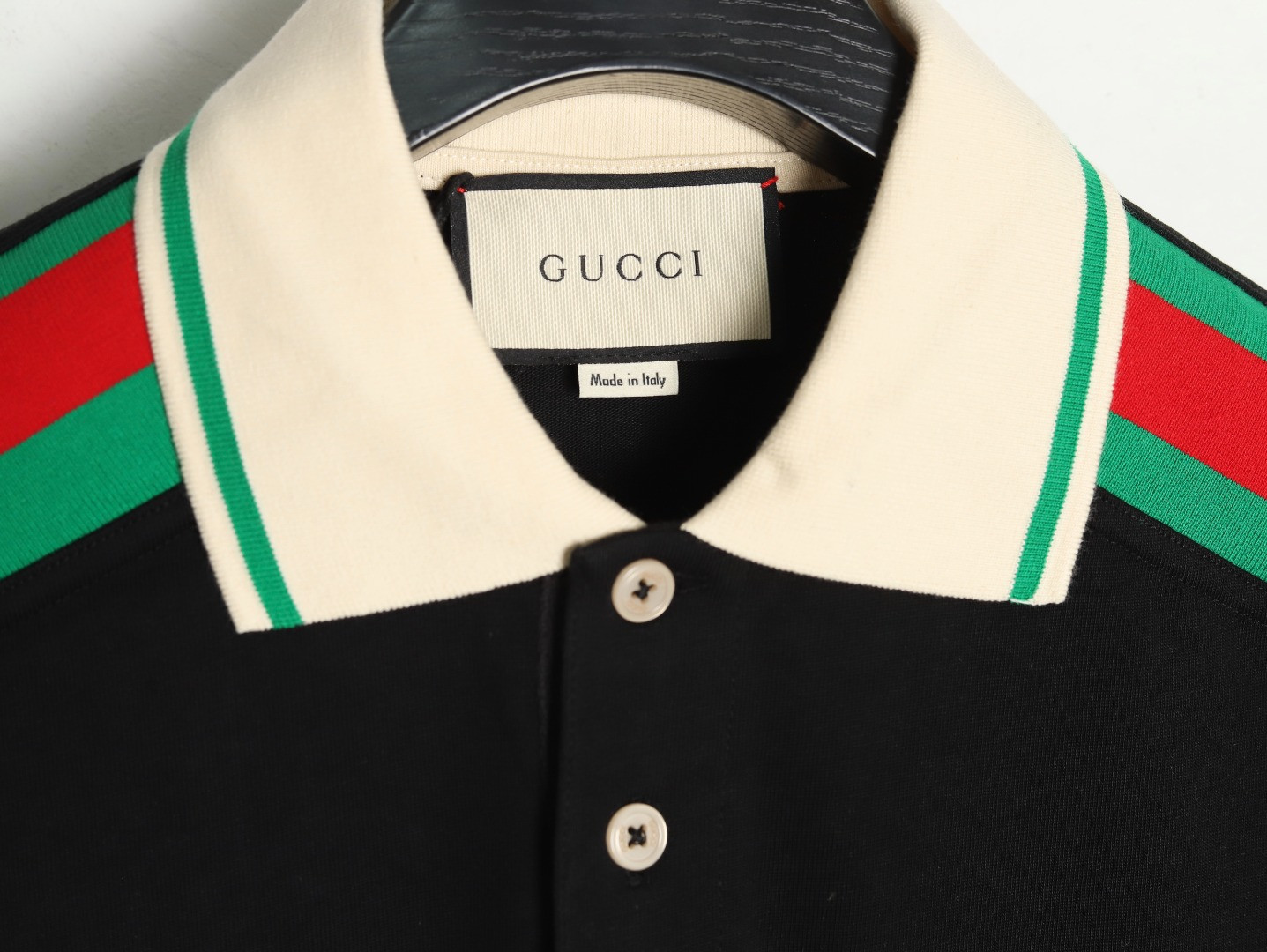 G*u*i 24ss short-sleeved polo shirt