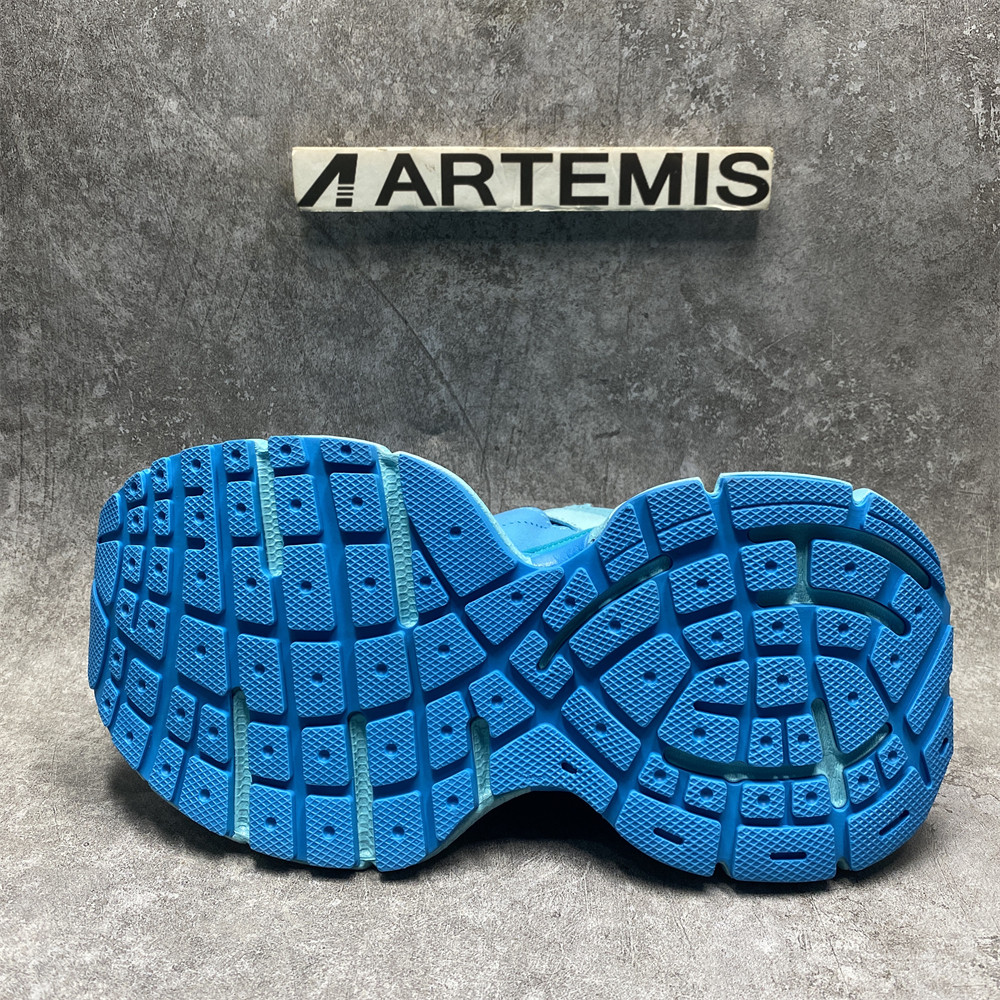 Balenciga 3XL Suede LT.Blue