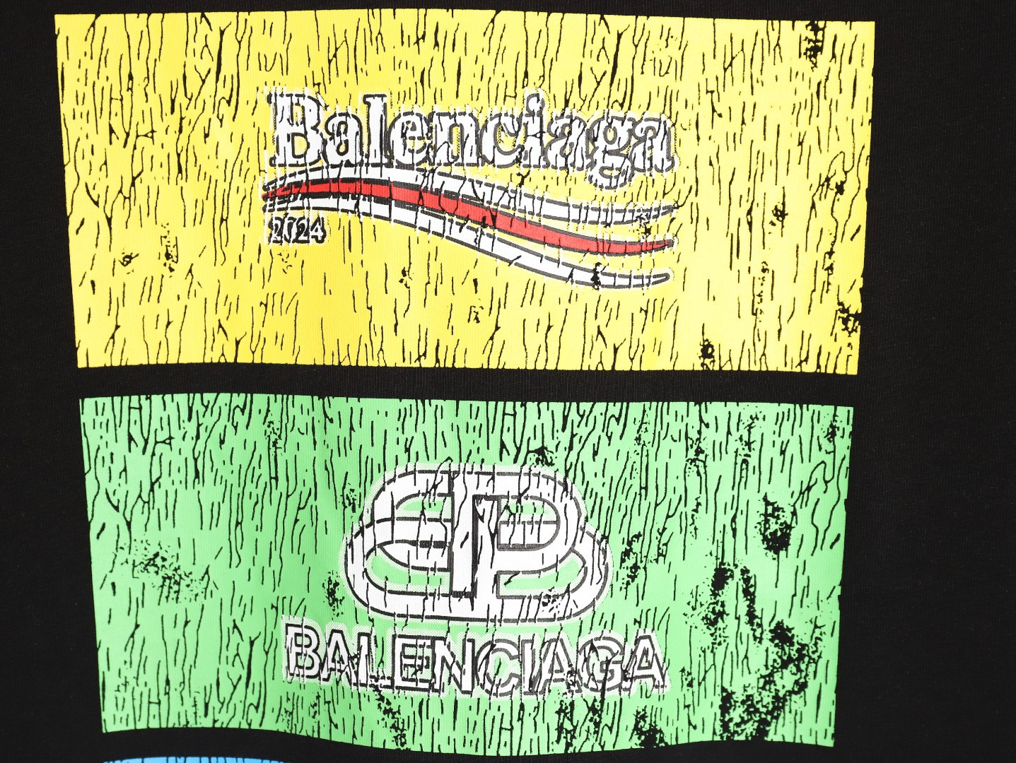 Ba*len*cia*ga 24ss short-sleeved t-shirt