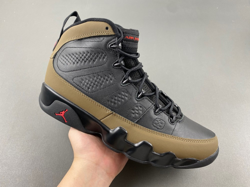 UA Jordan 9 Retro Olive