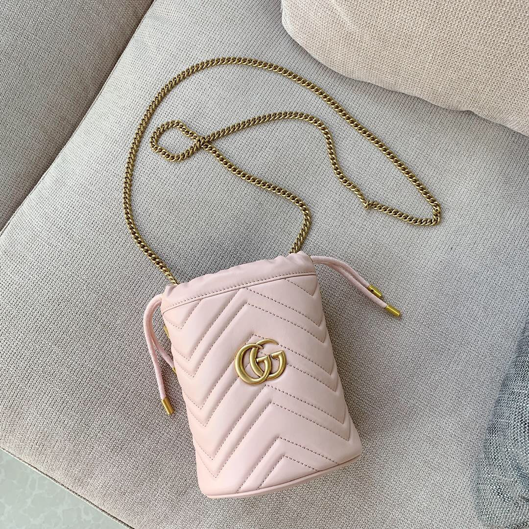GG Marmont Mini bucket bag