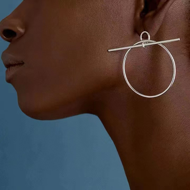 H**me5 loop earrings