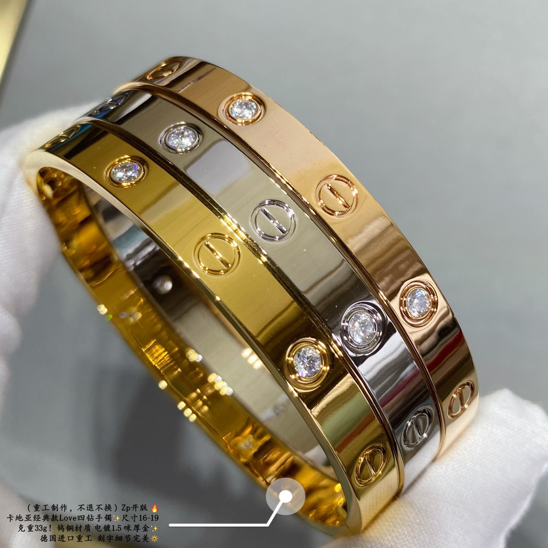 ca*t*er love four Di*m*nd bracelet(no returns or exchanges accepted)