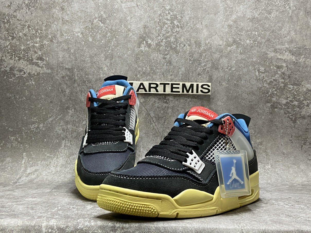 Air Jordan 4 Retro Union Off Noir