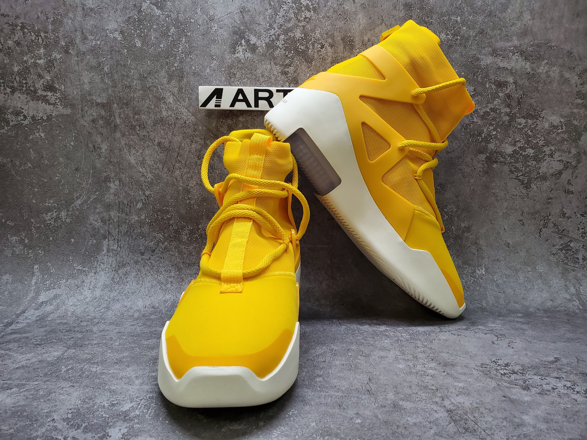 Nike Air Fear Of God 1 Yellow