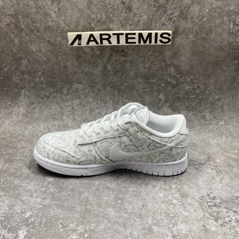 Nike Dunk Low White Paisley