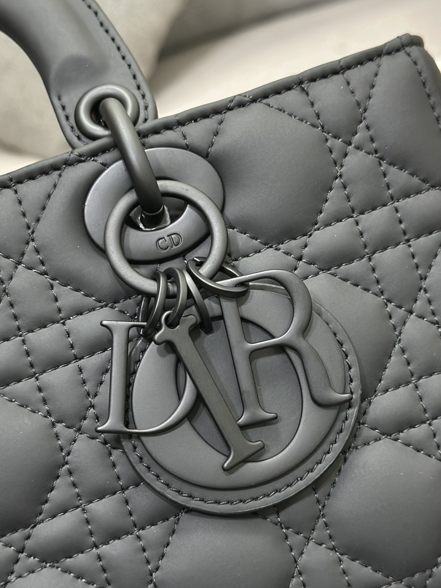 D*or lady d-joy bag medium gray 26 x 13.5 x 5 cm