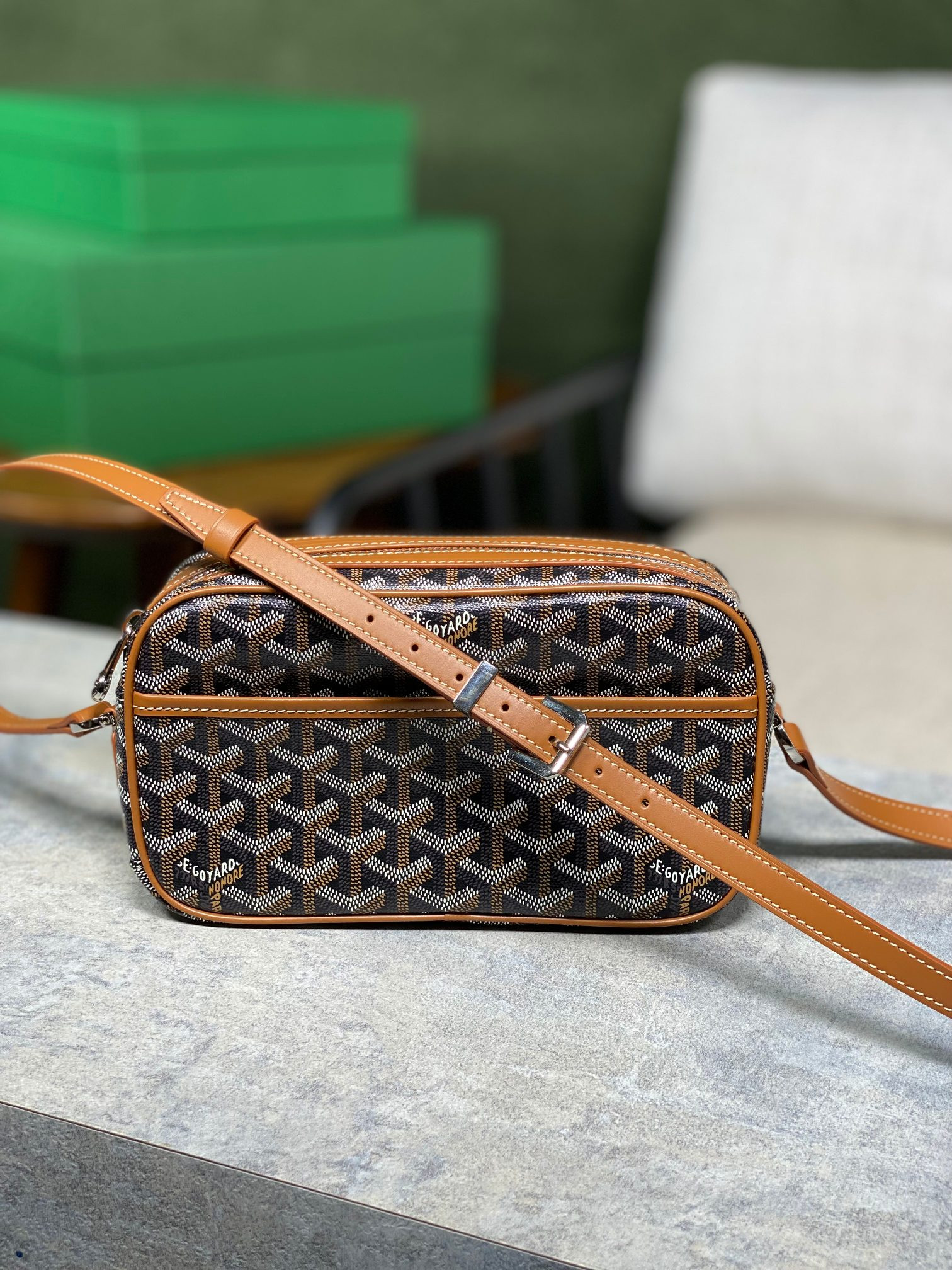 Go*ard cap-vert pm bag 13x6.5x22cm