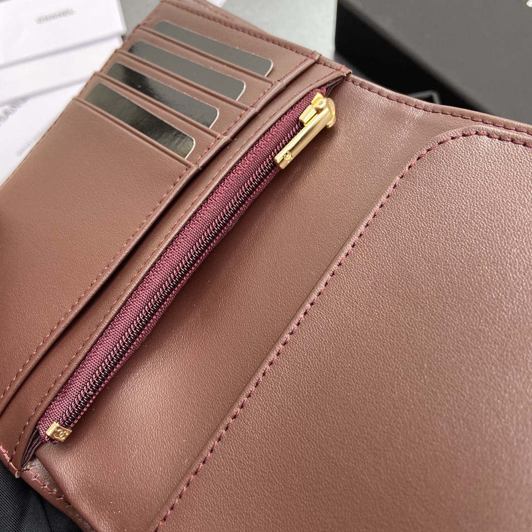 Ch*el card holder 10×14×2cm
