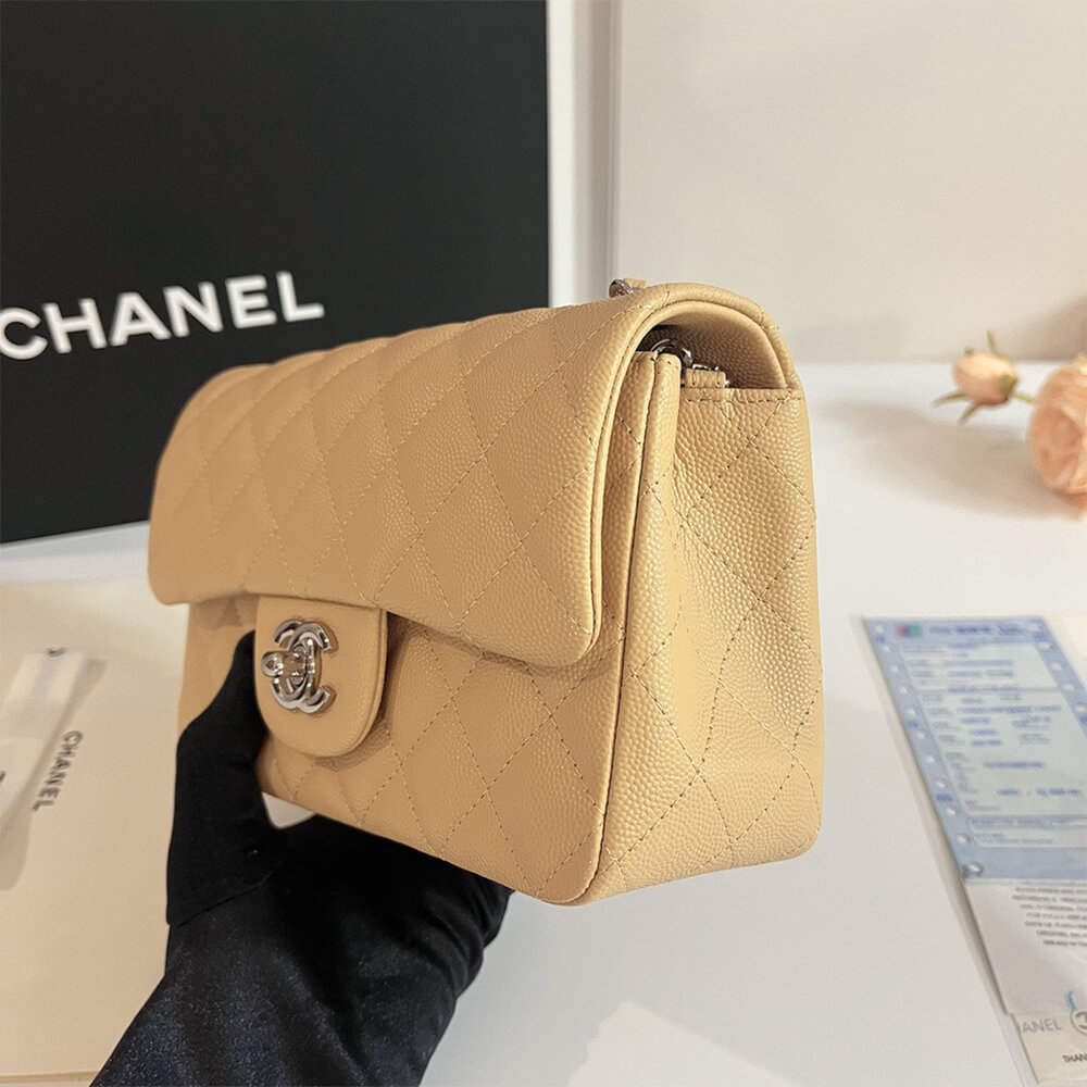 Ch*el mini flap bag
